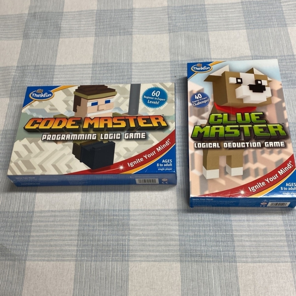 NIB Code Master and Clue Master Logic Games